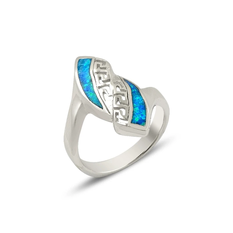 

Silverlina Sterling Silver Opal Gemstone Ring