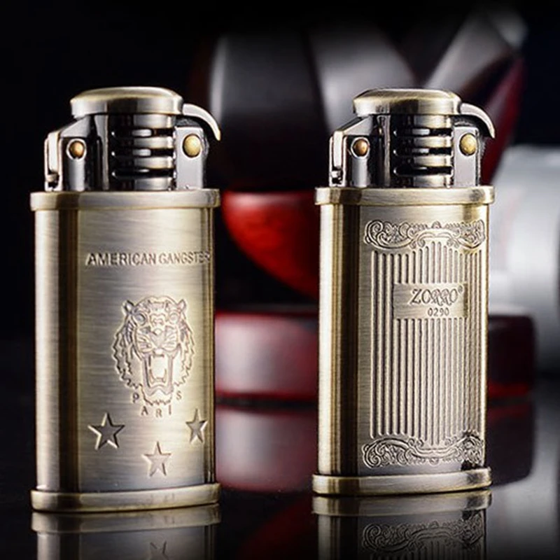 Zorro retro lighter Mini cigarette kerosene gasoline gasoline filled flint 
Zorro retro lighter Mini cigarette kerosene gasoline gasoline filled flint