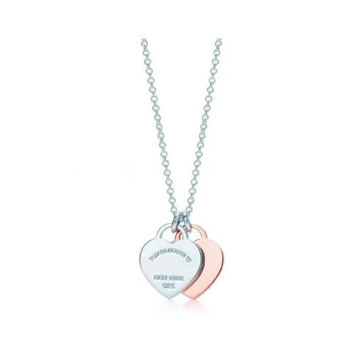 Classic 925 Sterling Silver Necklace, Double Heart Pendant Necklace, women's fashion jewelry, original 1:1 high quality, return
Classic 925 Sterling Silver Necklace, Double Heart Pendant Necklace, women's fashion jewelry, original 1:1 high quality, return