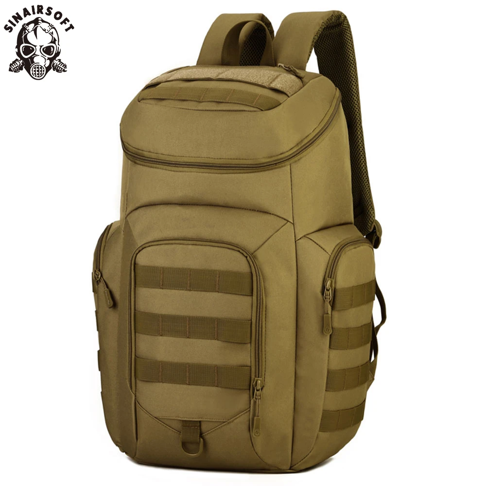 SINAIRSOFT 40L Men Waterproof Nylon Camping Backpack Military Tactical Male Camouflage Travel Rucksack 15Inch Laptop backpack 
SINAIRSOFT 40L Men Waterproof Nylon Camping Backpack Military Tactical Male Camouflage Travel Rucksack 15Inch Laptop backpack