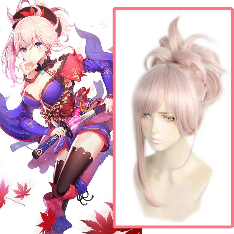 Game Fate Grand Order FGO Cosplay Wig Miyamoto Musashi Saber Cosplay Wig Pink Synthetic Wig Women Cosplay Accessories
Game Fate Grand Order FGO Cosplay Wig Miyamoto Musashi Saber Cosplay Wig Pink Synthetic Wig Women Cosplay Accessories