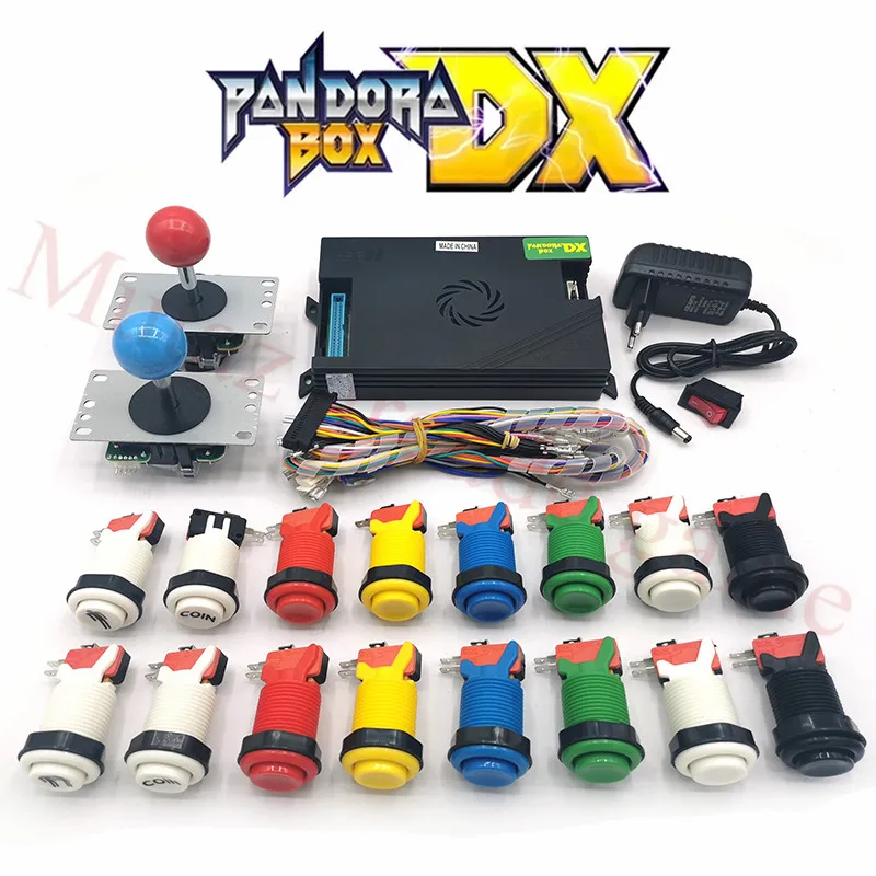 5-контактный джойстик Pandora DX 3000 в 1, 2 игрока, сделай сам, аркадный стиль, американский стиль HAPP, кнопка для 3p 4p 3d игровой консоли
5-контактный джойстик Pandora DX 3000 в 1, 2 игрока, сделай сам, аркадный стиль, американский стиль HAPP, кнопка для 3p 4p 3d игровой консоли