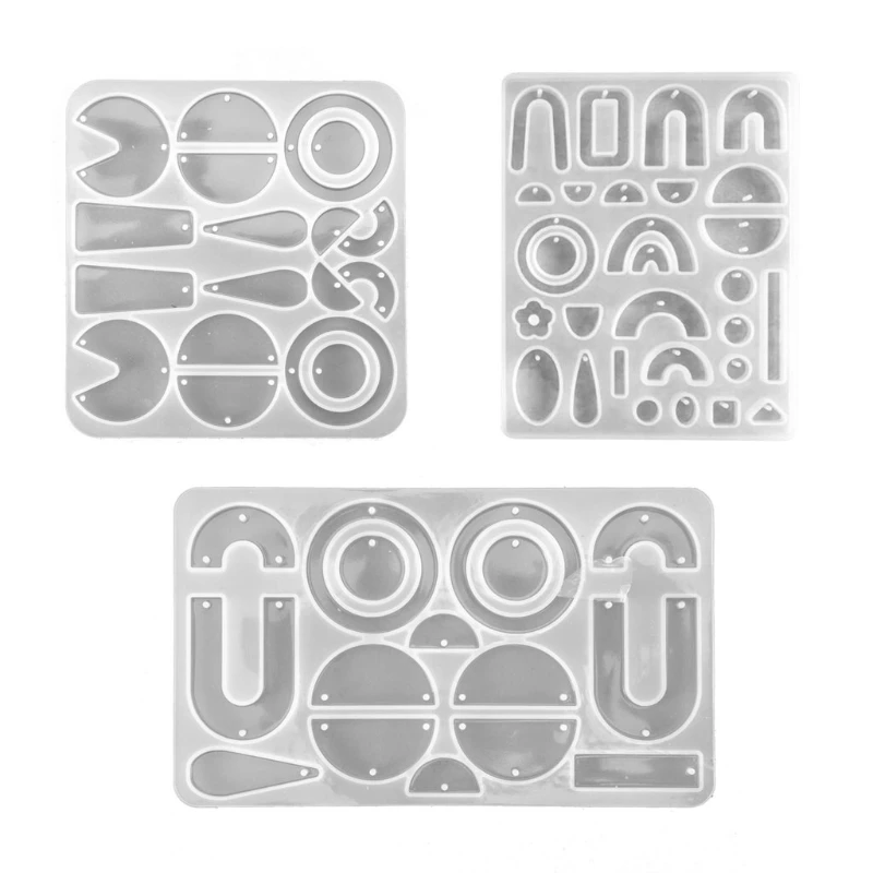 1 Set Crystal Epoxy Resin Mold Geometric Earrings Ear Pendant Casting Silicone Mould DIY Crafts Jewelry Making Tools
1 Set Crystal Epoxy Resin Mold Geometric Earrings Ear Pendant Casting Silicone Mould DIY Crafts Jewelry Making Tools