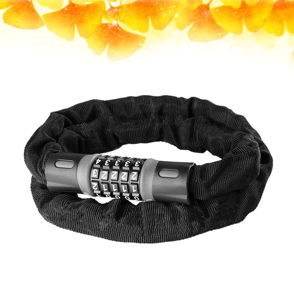 Chain Lock 5-Digit Resettable Anti-Theft Lock High Safety and Flexible Keyless Password Lock for Bike Door F
Chain Lock 5-Digit Resettable Anti-Theft Lock High Safety and Flexible Keyless Password Lock for Bike Door F