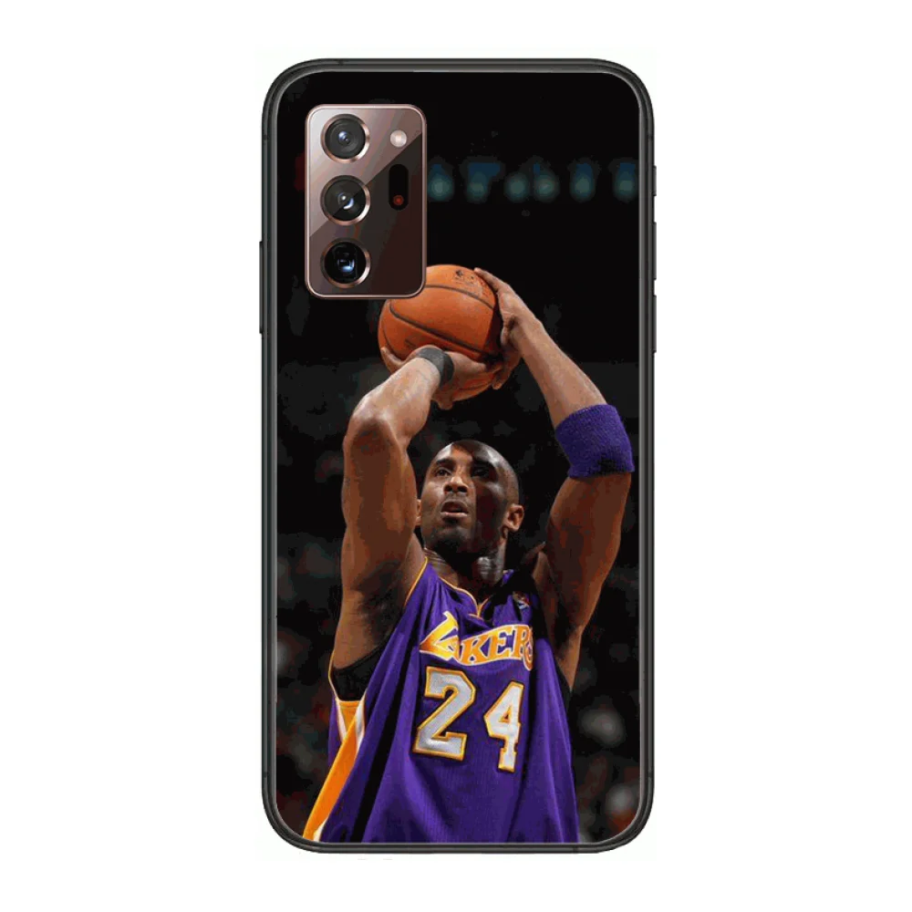 Jersey number 24 basketball Bryant Phone Case cover hull For SamSung note20 10 9 8 4 pro plus black prime soft bumper Transp
Jersey number 24 basketball Bryant Phone Case cover hull For SamSung note20 10 9 8 4 pro plus black prime soft bumper Transp