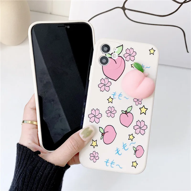 Cute Phone Case For iPhone 12 Mini 11 Pro Max XR XS Max SE 2 2020 8 7 Plus X Funny 3D Stress Peach Soft TPU Back Protect Coque
Cute Phone Case For iPhone 12 Mini 11 Pro Max XR XS Max SE 2 2020 8 7 Plus X Funny 3D Stress Peach Soft TPU Back Protect Coque
