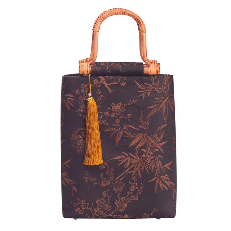 Chinese ancient style bamboo knot bamboo handle pure fragrant cloud gauze women's bag cloth bag versatile silk gift bag
Chinese ancient style bamboo knot bamboo handle pure fragrant cloud gauze women's bag cloth bag versatile silk gift bag