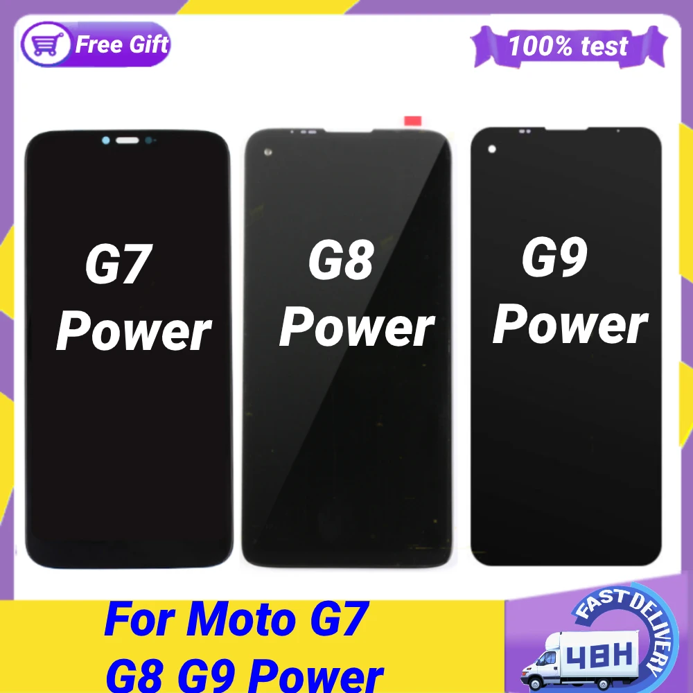 ЖК-экран для Moto G7 G8 G9 Power, ЖК-экран для Motorola Moto G7power G8power G9powerDisplay, ЖК-экран с сенсорным дигитайзером в сборе 
ЖК-экран для Moto G7 G8 G9 Power, ЖК-экран для Motorola Moto G7power G8power G9powerDisplay, ЖК-экран с сенсорным дигитайзером в сборе