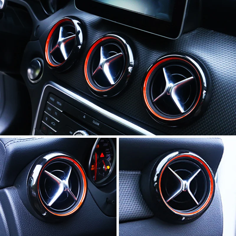 For Mercedes Benz A B CLA GLA Class W176 W246 W117 X156 Dashboard Air Vent Decoration Trim Cover Stickers Car Styling
For Mercedes Benz A B CLA GLA Class W176 W246 W117 X156 Dashboard Air Vent Decoration Trim Cover Stickers Car Styling