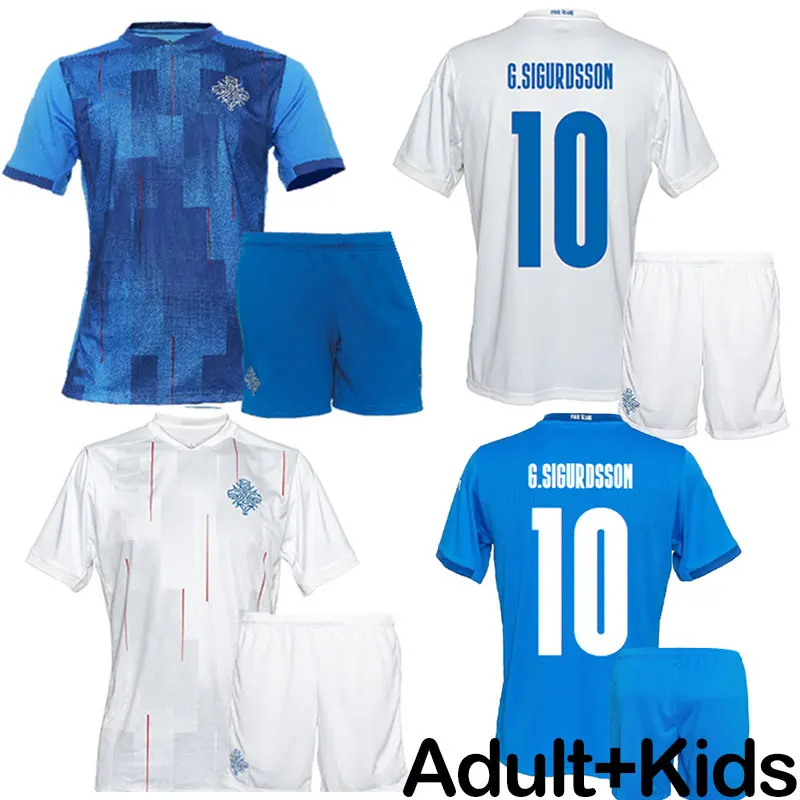 

Iceland 2020/21 Home Away Camiseta kids+adult kit Soccer Jerseys Adult Men's child Sport Football Shirt