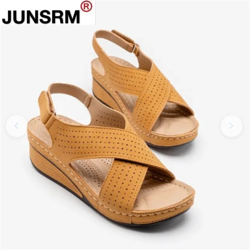 Women's Sandals Summer New Retro Velcro Wedges Women Casual Sandals 2021 Fashion Outdoor Beach Comfortable Open Toe Women Shoes
Women's Sandals Summer New Retro Velcro Wedges Women Casual Sandals 2021 Fashion Outdoor Beach Comfortable Open Toe Women Shoes
