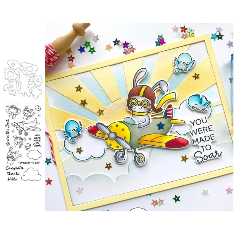 Cute Animal Stamps and Dies Metal Cutting Dies for Scrapbooking Handmade Mold Cut Stencil New DIY Card Make Mould Model Craft
Cute Animal Stamps and Dies Metal Cutting Dies for Scrapbooking Handmade Mold Cut Stencil New DIY Card Make Mould Model Craft