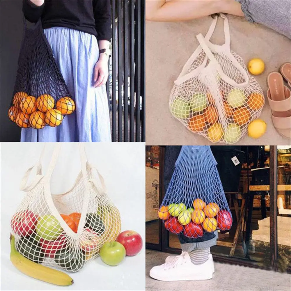 2021 Cotton Mesh Net String Shopping Bag Reusable Foldable Fruit Storage Handbag Totes Women Shopping Mesh Net Grocery Tote Bag
2021 Cotton Mesh Net String Shopping Bag Reusable Foldable Fruit Storage Handbag Totes Women Shopping Mesh Net Grocery Tote Bag