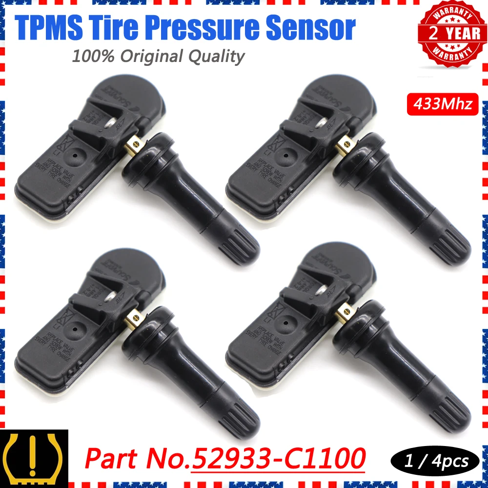 Система контроля давления в шинах XUAN TPMS 52933 C1100 для Hyundai Creta IX25 I20 Tucson I40 IX35 Sonata 2014 2018