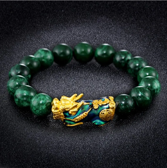 Bracelet For Women Men Green Beads Couple Bracelet Bring Lucky Brave Wealth Feng Shui Bracelets for Men
Bracelet For Women Men Green Beads Couple Bracelet Bring Lucky Brave Wealth Feng Shui Bracelets for Men