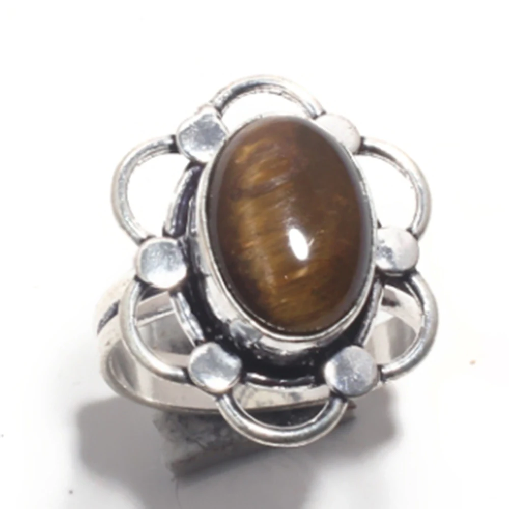 Genuine Tiger Eye Ring Silver Overlay over Copper, Hand Made Women Jewelry gift , USA Size : 8.5, R6777
Genuine Tiger Eye Ring Silver Overlay over Copper, Hand Made Women Jewelry gift , USA Size : 8.5, R6777