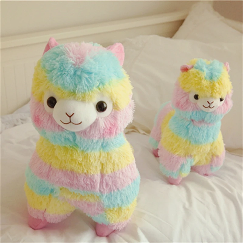 22cm Super Cute Colorful Alpaca Plush Toy Baby Soft Cotton Stuffed Doll Sleeping Pillow Home Decoration Kids Birthday Gifts 
22cm Super Cute Colorful Alpaca Plush Toy Baby Soft Cotton Stuffed Doll Sleeping Pillow Home Decoration Kids Birthday Gifts