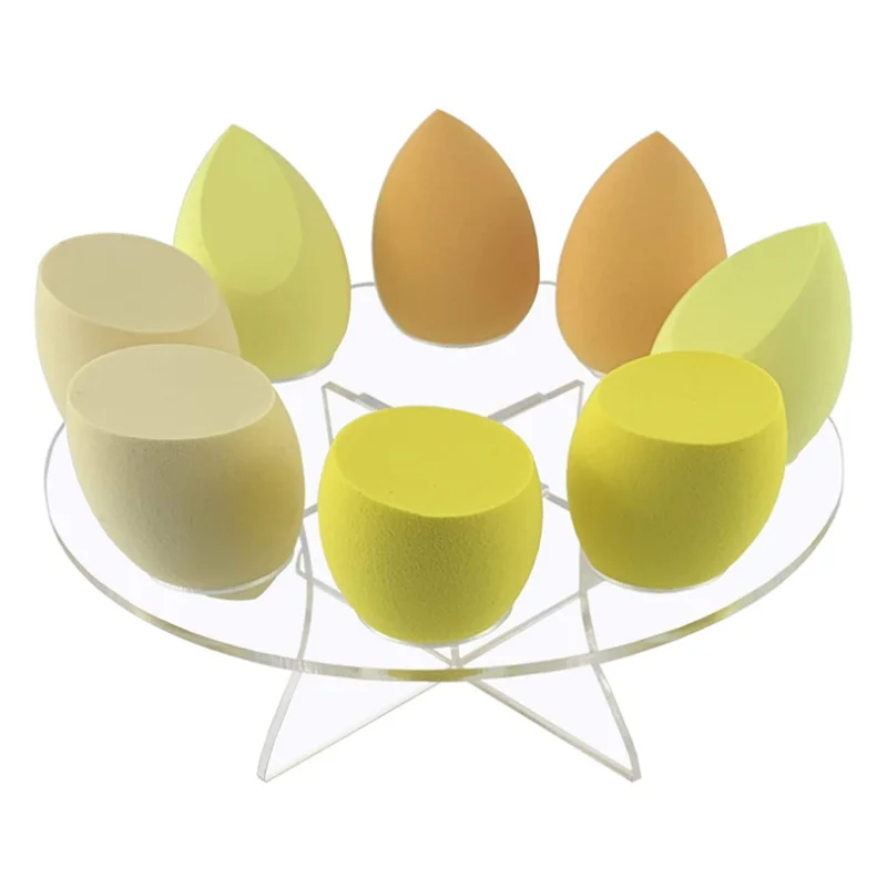 Стеллаж для хранения акриловых порошков, поднос для сушки губки для макияжа, Круглый Быстросохнущий дисплей с 8 отверстиями
Стеллаж для хранения акриловых порошков, поднос для сушки губки для макияжа, Круглый Быстросохнущий дисплей с 8 отверстиями