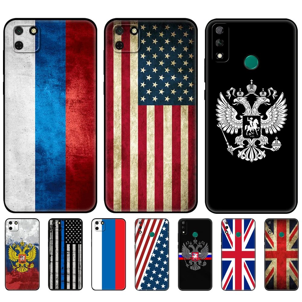 Black tpu Case For Huawei Y9S Y6S Y8S Y5P Y7P Y8P Case For Huawei Y5 lite Prime 2018 Y6 2019 Cover American British Russia flag
Black tpu Case For Huawei Y9S Y6S Y8S Y5P Y7P Y8P Case For Huawei Y5 lite Prime 2018 Y6 2019 Cover American British Russia flag