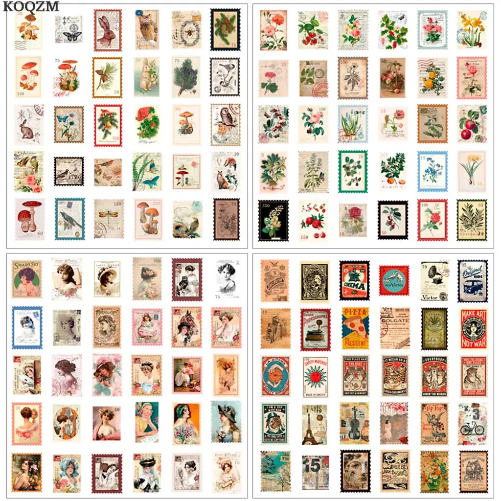 240 Sheets Pastoral Style Stamp Sheet Sticker Envelope Stamp Creative Children's Stamp
240 Sheets Pastoral Style Stamp Sheet Sticker Envelope Stamp Creative Children's Stamp