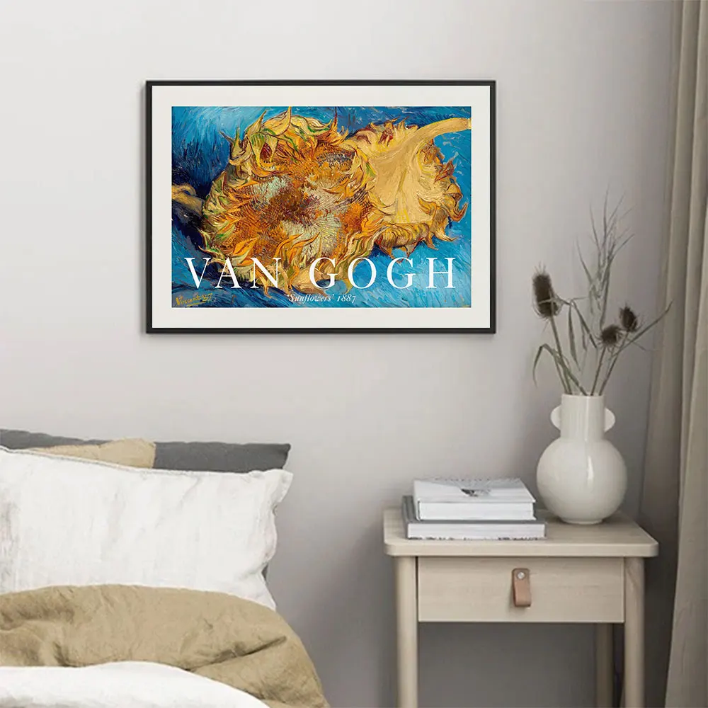 Van Gogh Sunflowers Poster Botanical Art Print Vintage Abstract Canvas Painting Modern Wall Picture For Living Room Home Decor
Van Gogh Sunflowers Poster Botanical Art Print Vintage Abstract Canvas Painting Modern Wall Picture For Living Room Home Decor