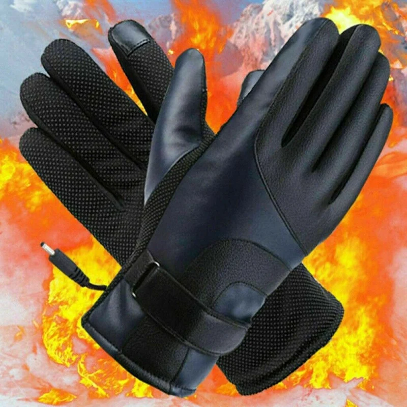 Winter Electric Heated Gloves Warmer USB Rechargeable Outdoor Motorcycle Mittens 
Winter Electric Heated Gloves Warmer USB Rechargeable Outdoor Motorcycle Mittens