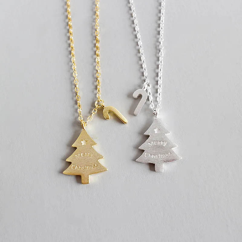 Pure 925 Sterling Silver Jewelry J Letter Love Christmas Tree Pendant Necklace Women Sweet Necklace Wedding Xmas Gift
Pure 925 Sterling Silver Jewelry J Letter Love Christmas Tree Pendant Necklace Women Sweet Necklace Wedding Xmas Gift
