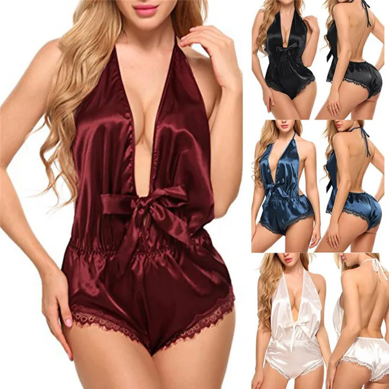 1PCS Women's Sexy Lace Lingerie Hot Sleepwear Halter G-string Underwear Babydoll Nightwear Babydoll Sexy Costumes
1PCS Women's Sexy Lace Lingerie Hot Sleepwear Halter G-string Underwear Babydoll Nightwear Babydoll Sexy Costumes