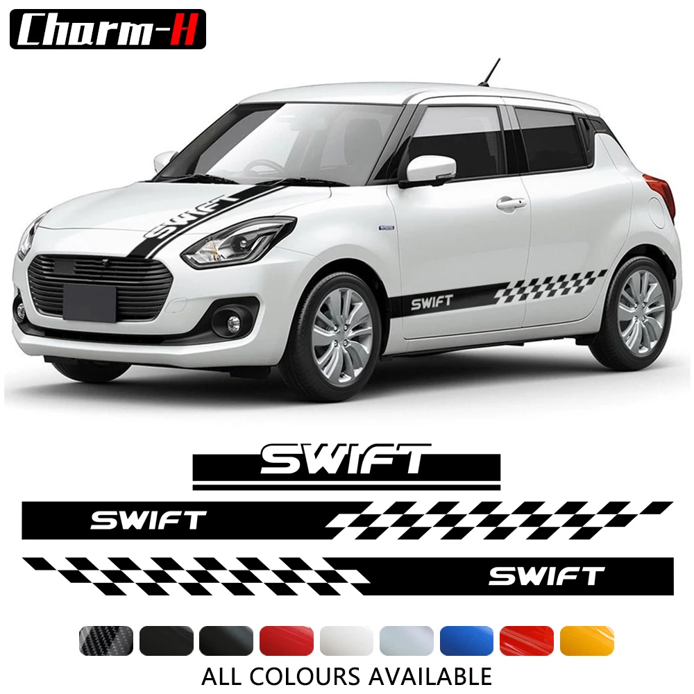 Racing Car Hood Decal Bonnet Body Kit Engine Cover Side Stripes Skirt Sticker for Suzuki Swift Sport RS Turbo Accessories
Racing Car Hood Decal Bonnet Body Kit Engine Cover Side Stripes Skirt Sticker for Suzuki Swift Sport RS Turbo Accessories