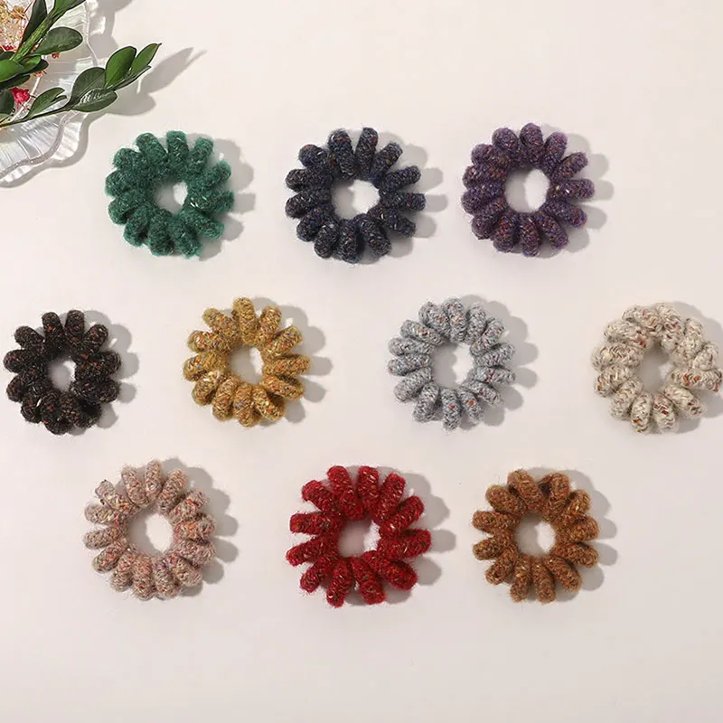 Nice-looking Elastic Hair Band For Women Girls Solid Color Fashion Large Size Spiral Shape Rubber Fashion Hair Accessories
Nice-looking Elastic Hair Band For Women Girls Solid Color Fashion Large Size Spiral Shape Rubber Fashion Hair Accessories