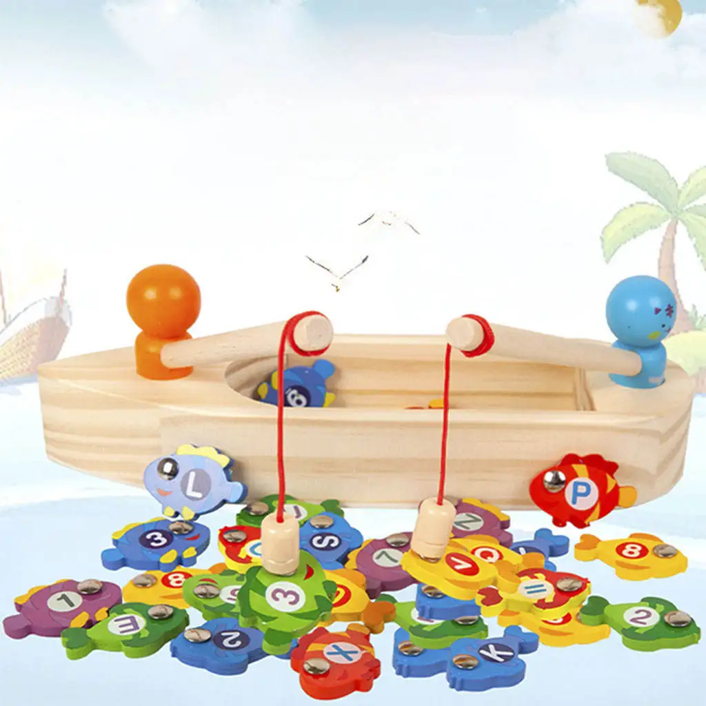 Magnetic Fishing Game 26Pcs Fishes Fish Rod Toys for Classic Baby Educational Toy
Magnetic Fishing Game 26Pcs Fishes Fish Rod Toys for Classic Baby Educational Toy