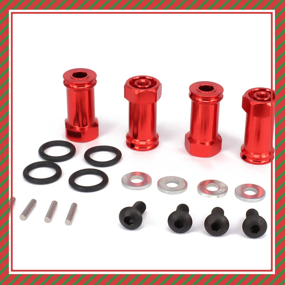 4PCS Aluminum 12 Hex Drive 25mm Extension Adapter Longer Combiner Coupler For Traxxas Slash 5803 Upgraded Hop-Up Parts
4PCS Aluminum 12 Hex Drive 25mm Extension Adapter Longer Combiner Coupler For Traxxas Slash 5803 Upgraded Hop-Up Parts