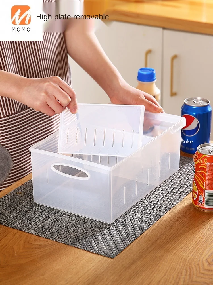 Refrigerator Storage Box Separated Fresh Food Crisper Food Storage Boxes for Kitchen Crisper Kitchen Storage Container
Refrigerator Storage Box Separated Fresh Food Crisper Food Storage Boxes for Kitchen Crisper Kitchen Storage Container