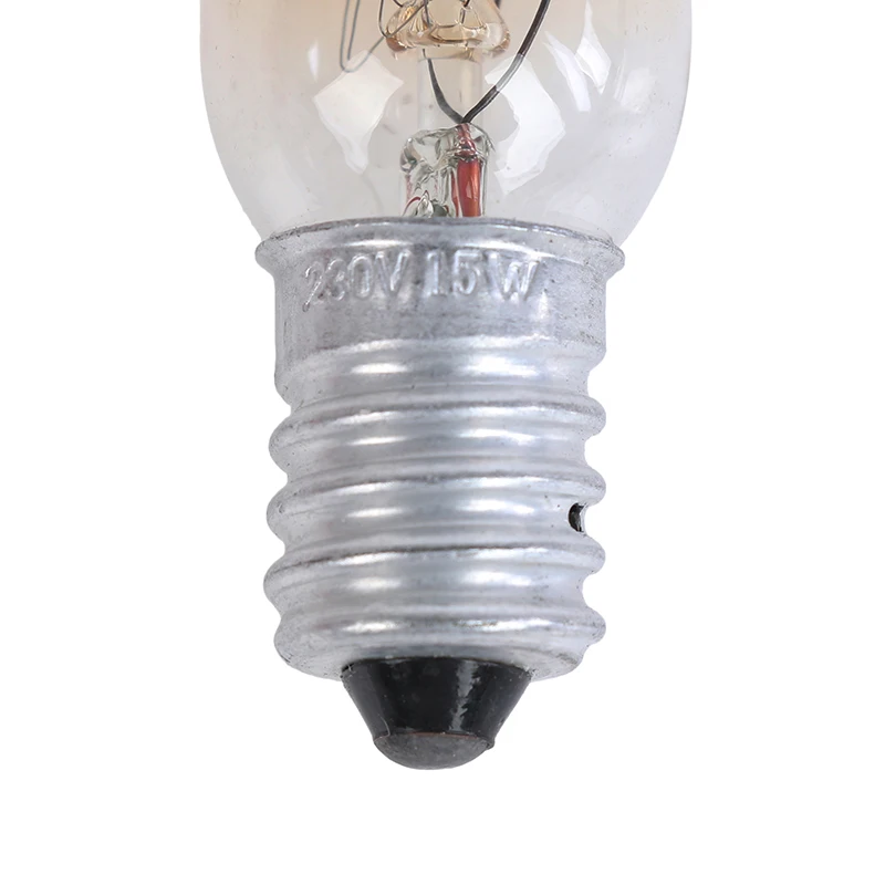 15W High Temperature Oven Bulb 300 Celsius Degree Microwave Light E12/E14/E17 Toaster/Steam Bulb Light 230V 360LM
15W High Temperature Oven Bulb 300 Celsius Degree Microwave Light E12/E14/E17 Toaster/Steam Bulb Light 230V 360LM