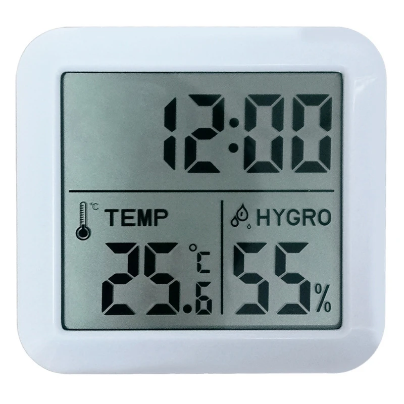 LCD Digital Temperature Humidity Meter Home Indoor Electronic Hygrometer Thermometer Monitor Weather Station Baby Room
LCD Digital Temperature Humidity Meter Home Indoor Electronic Hygrometer Thermometer Monitor Weather Station Baby Room