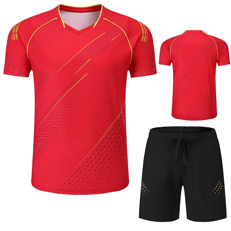 New CHINA National Team Table Tennis Jerseys for men Male Ping Pong Jersey Boys Table tennis Shirt Tennis Kits suits Clothes
New CHINA National Team Table Tennis Jerseys for men Male Ping Pong Jersey Boys Table tennis Shirt Tennis Kits suits Clothes