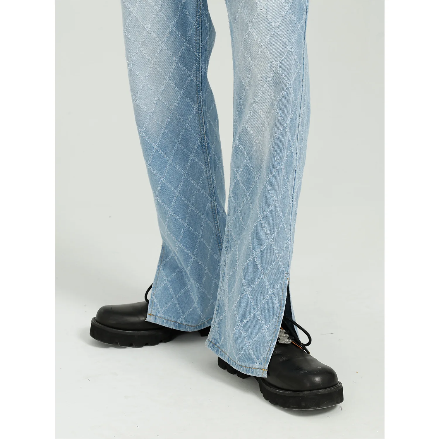 2021 Four Seasons New Products American Denim Laser Mesh High Street Jeans Men's Mid-Waist Casual Straight Split Pants 
2021 Four Seasons New Products American Denim Laser Mesh High Street Jeans Men's Mid-Waist Casual Straight Split Pants