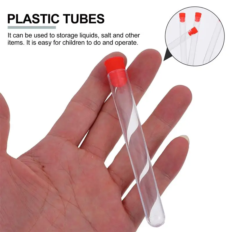 40Pcs Test Tubes Nice Fine Safe Disposable Test Tubes Liquid Storage Containers Lab Tubes with Stoppers
40Pcs Test Tubes Nice Fine Safe Disposable Test Tubes Liquid Storage Containers Lab Tubes with Stoppers