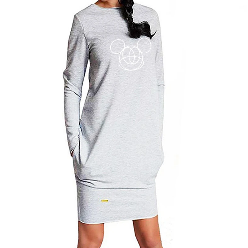 Dress Disney Mickey Mouse Print Pockets Simple Lines Women Clothes Sexy Bodycon Casual Long Sleeve Dresses Autumn Vestidos 2021 
Dress Disney Mickey Mouse Print Pockets Simple Lines Women Clothes Sexy Bodycon Casual Long Sleeve Dresses Autumn Vestidos 2021