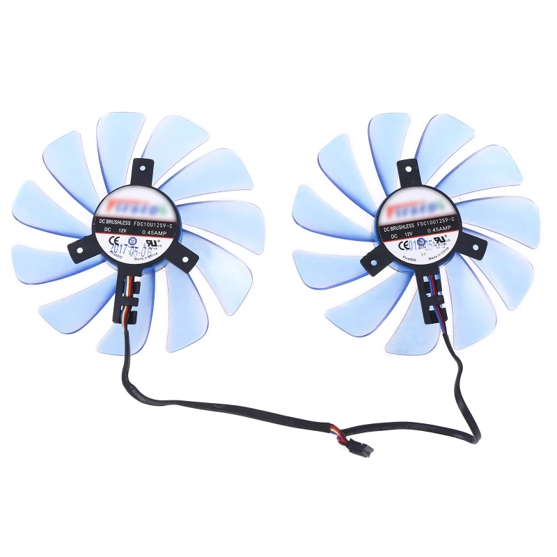 2 шт., охлаждающий вентилятор для видеокарты XFX RX FDC10U12S9-C, RX590, HIS RX580, IceQ, RX570, 95 мм, 580 CF1010U12S
2 шт., охлаждающий вентилятор для видеокарты XFX RX FDC10U12S9-C, RX590, HIS RX580, IceQ, RX570, 95 мм, 580 CF1010U12S