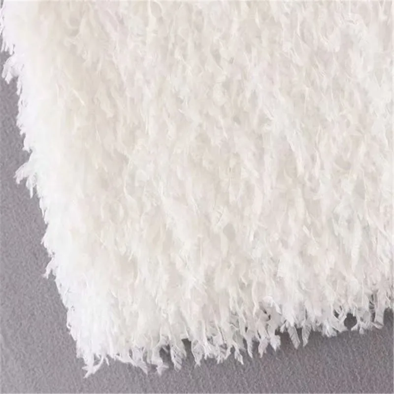 Elegant white tassel short skirt Women high wiast summer female skirts A-line streetwear ladies mini skirts
Elegant white tassel short skirt Women high wiast summer female skirts A-line streetwear ladies mini skirts
