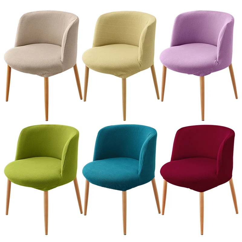 Dining Without Armrests Chair Elastic Cover Office Chairs Slipcover Cover Curved Back Stretch Make Up Seat Cover Solid Color
Dining Without Armrests Chair Elastic Cover Office Chairs Slipcover Cover Curved Back Stretch Make Up Seat Cover Solid Color