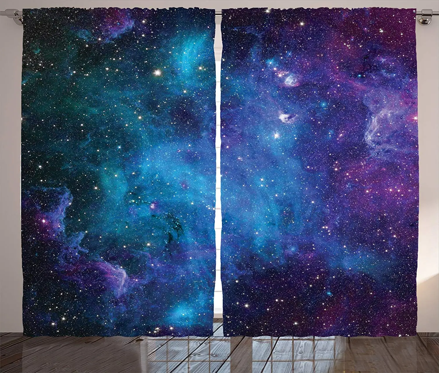 Space Decor Window Curtains Galaxy Stars in Celestial Astronomic Nebula Planets in Universe Drapes for Living Room Bedroom
Space Decor Window Curtains Galaxy Stars in Celestial Astronomic Nebula Planets in Universe Drapes for Living Room Bedroom