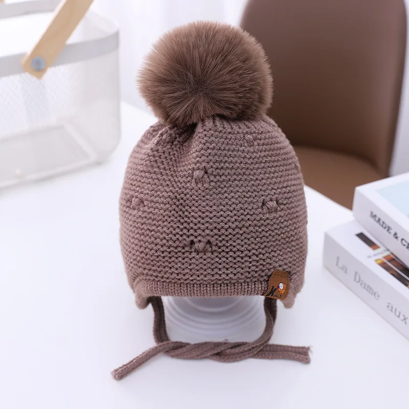 Children's hat, solid color wool hat, Korean fashion hat, infant hat, unisex baby hat, ear protection hat velvet knited hat
Children's hat, solid color wool hat, Korean fashion hat, infant hat, unisex baby hat, ear protection hat velvet knited hat