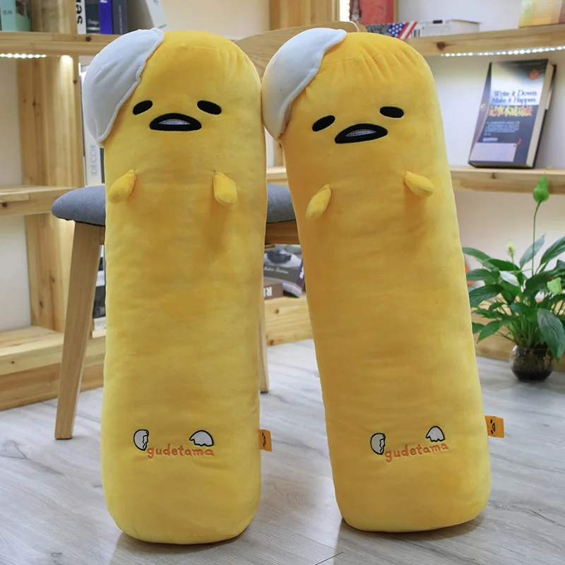 Японское аниме мультфильм милый яичный желток плюшевая игрушка полоса