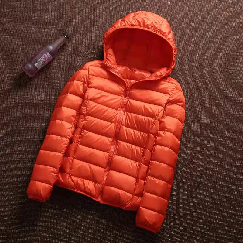 Women's lightweight short hooded lightweight multi-code multi-color fashion jacket tide autumn and winter down jacket
Women's lightweight short hooded lightweight multi-code multi-color fashion jacket tide autumn and winter down jacket