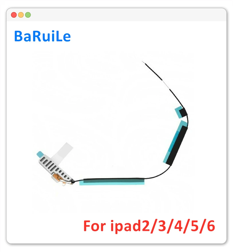 BaRuiLe 10 шт. Wifi WLAN Беспроводная Антенна гибкий кабель для iPad 2 3 4 5 air 6 air2 запасные