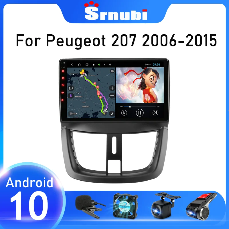 Srnubi Android 10 Car Radio For Peugeot 207 CC 207CC 2006 - 2010 2011 2012 2013 2014 2015 Multimedia Video Player 2 Din WIFI DVD
Srnubi Android 10 Car Radio For Peugeot 207 CC 207CC 2006 - 2010 2011 2012 2013 2014 2015 Multimedia Video Player 2 Din WIFI DVD