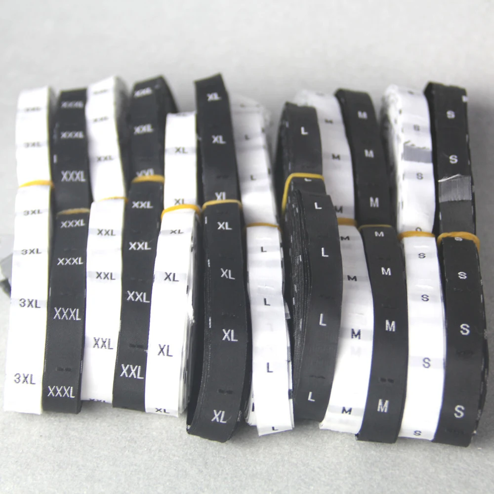 17 Options Clothing Size Labels Stock Size Number Xs S M L Xl Clothes Labels for Garment Age Tags Height Size S M L Woven Label
17 Options Clothing Size Labels Stock Size Number Xs S M L Xl Clothes Labels for Garment Age Tags Height Size S M L Woven Label