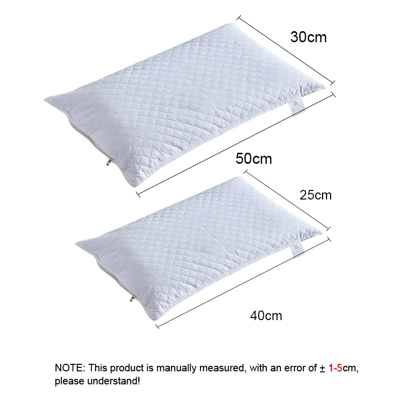 Подушка для постельного белья YOMDID подушки защиты шеи Геометрическая в клетку из